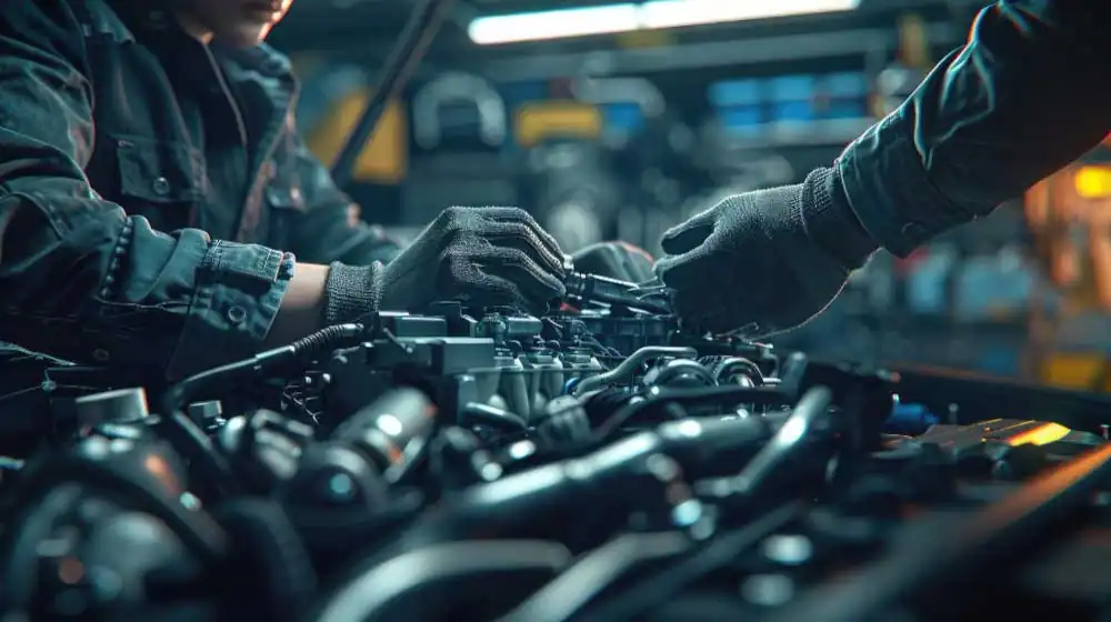 schimbarea distributiei la jaguar