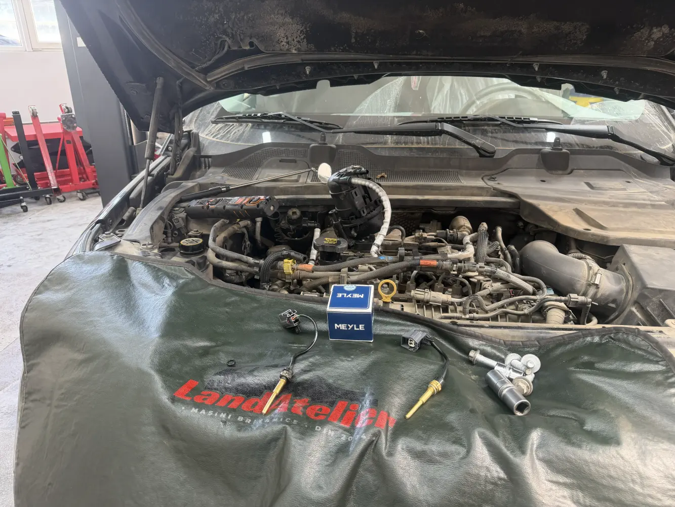 Se pregătește înlocuirea senzorului