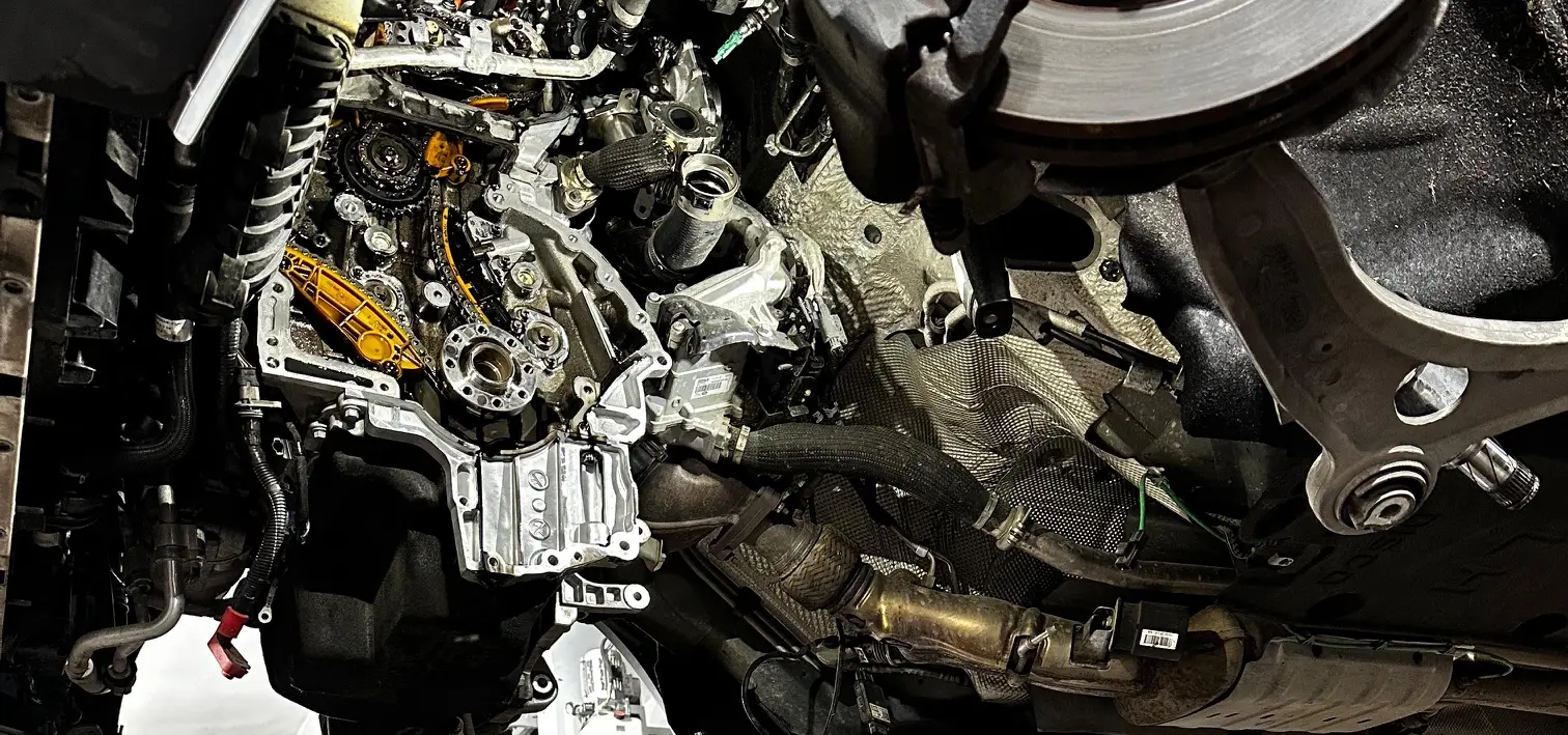 Lanțul de distribuție pe Evoque L538 2.0 diesel Ingenium